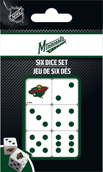 Minnesota Wild NHL Dice Set