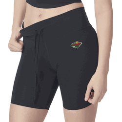 Minnesota Wild NHL Kadi Rib Shorts Black Medium