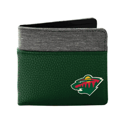 Minnesota Wild Pebble BiFold Wallet GREN