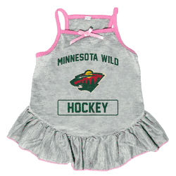 Minnesota Wild Pet Dress Grey Type XSmall