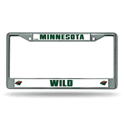 Minnesota Wild Chrome Frame