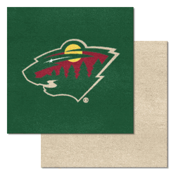 Minnesota Wild Team Carpet Tiles - 45 Sq Ft.