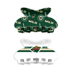 Minnesota Wild Team Hair Claw Set