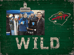 Minnesota Wild Team Name Clip Frame