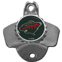 Minnesota Wild Wall Mounted Bottle Opener