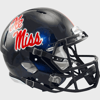 Mississippi (Ole Miss) Rebels  Authentic Speed Full Size Football Helmet
