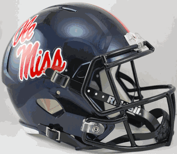 Mississippi (Ole Miss) Rebels Speed Replica Full Size Football Helmet