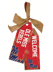 Mississippi Rebels 12" Team Tags