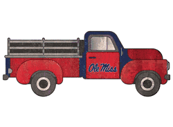 Mississippi Rebels 15in Truck cutout