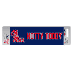 Mississippi Rebels 2 Piece Team Slogan Decal Sticker Set