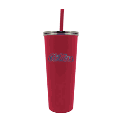 Mississippi Rebels 24oz New Skinny Tumbler