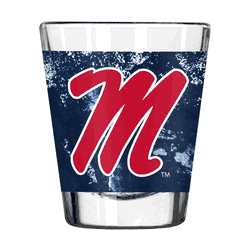 Mississippi Rebels 2oz Camo Shot Glass