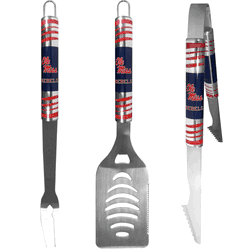 Mississippi Rebels 3 pc Tailgater BBQ Set
