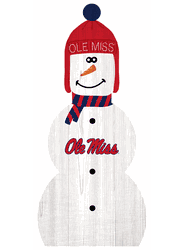 Mississippi Rebels 31" Snowman Leaner