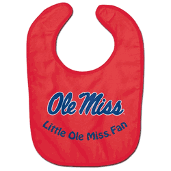 Mississippi Rebels Baby Bib - All Pro Little Fan
