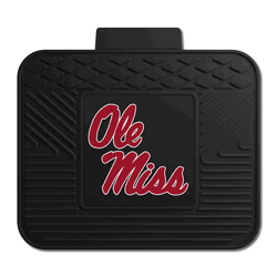 Mississippi Rebels Back Seat Car Utility Mat - 14in. x 17in.