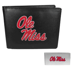 Mississippi Rebels Bi-fold Wallet & Money Clip