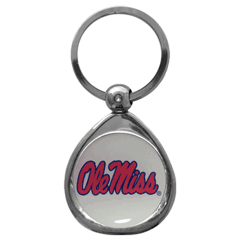 Mississippi Rebels Chrome Key Chain