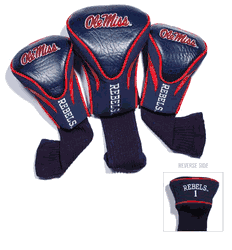 Mississippi Rebels Club 3 Piece Contour Headcover Set