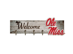 Mississippi Rebels Coat Hanger 6x24