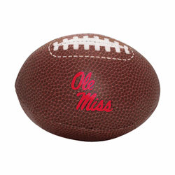 Mississippi Rebels Composite Brown Micro Soft Football