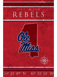 Mississippi Rebels Coordinates 17x26