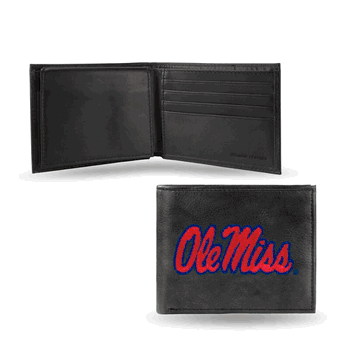 Mississippi Rebels Embroidery Billfold