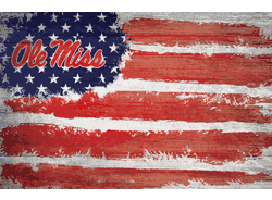 Mississippi Rebels Flag 17x26