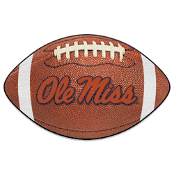 Mississippi Rebels Football Rug - 20.5in. x 32.5in.