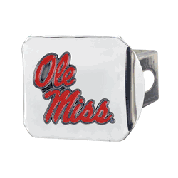 Mississippi Rebels Hitch Cover - 3D Color Emblem