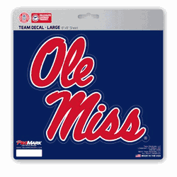 Mississippi Rebels Large Decal Sticker