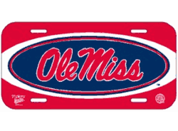 Mississippi Rebels License Plate