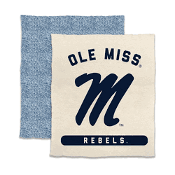 Mississippi Rebels Luxe Prime Dreams Throw