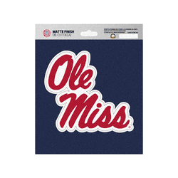 Mississippi Rebels Matte Decal Sticker