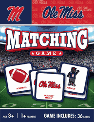 Mississippi Rebels NCAA Matching Game