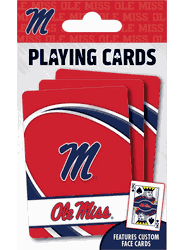 Mississippi Rebels NCAA Playing Cards