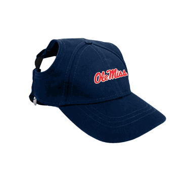 Mississippi Rebels Pet Baseball Hat Large