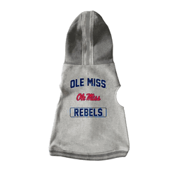 Mississippi Rebels Pet Hooded Crewneck Type S