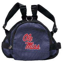 Mississippi Rebels Pet Mini Backpack NAVY S
