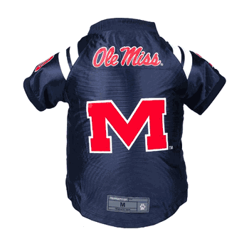 Mississippi Rebels Pet Premium Jersey Medium