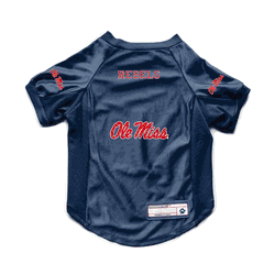 Mississippi Rebels Pet Stretch Jersey XS