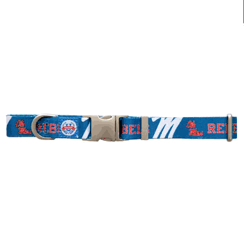 Mississippi Rebels Premium Pet Collar L