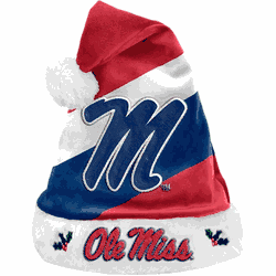 Mississippi Rebels Santa Hat Basic