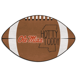 Mississippi Rebels Southern Style Football Rug - 20.5in. x 32.5in.