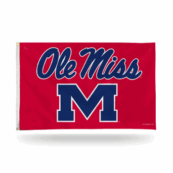 University Of Mississippi Banner Flag