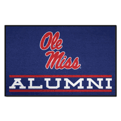 Mississippi Rebels Starter Mat Accent Rug - 19in. x 30in. Alumni Starter Mat