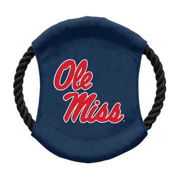 Mississippi Rebels Team Flying Disc Pet Toy