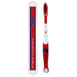 Mississippi Rebels Toothbrush and Travel Case