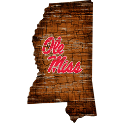 Mississippi Rebelsissippi State Bulldogs Distressed State with Logo