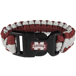 Mississippi St. Bulldogs Survivor Bracelet